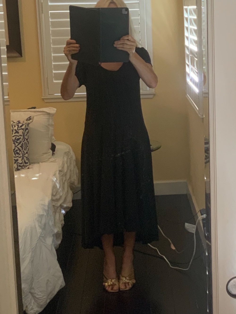 Soft Surroundings Lagan Look, Oversized  Maxi Dress in Szie Medium